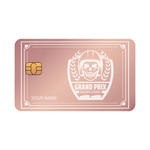 Customizable debit or credit card - Grand Prix Racing League