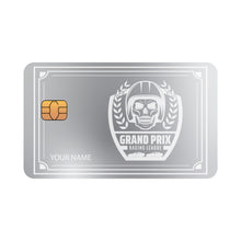 Customizable debit or credit card - Grand Prix Racing League