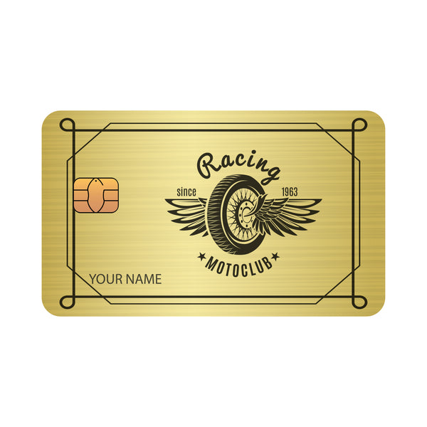 Customizable debit or credit card - Racing Motoclub