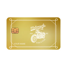 Customizable debit or credit card - Motorcycle Bikers