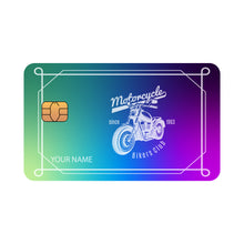 Customizable debit or credit card - Motorcycle Bikers