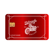 Customizable debit or credit card - Motorcycle Bikers