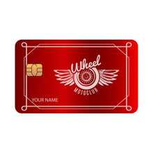 Customizable debit or credit card - Wheel Motoclub