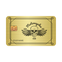 Customizable debit or credit card - Motorcycles World