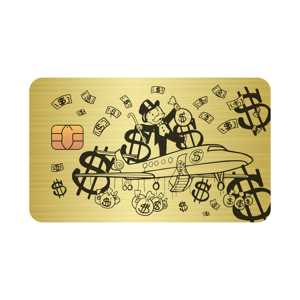 Customizable debit or credit card - Millionaire