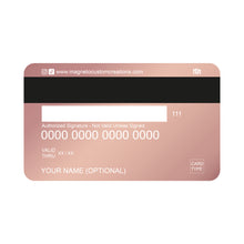 Customizable debit or credit card - Wason