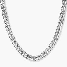 Cuban Chain - White Gold (13mm)