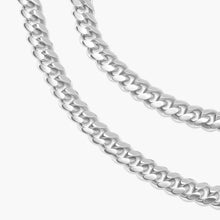 Cuban Chain - White Gold (5mm)