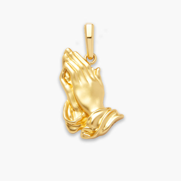 Prayer Pendant - Gold