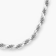 Rope Chain - White Gold  (5mm)