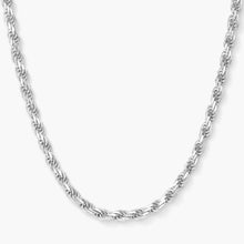 Minimal Rope Chain - White Gold  (2mm)