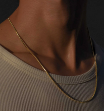 Minimal Round Snake Chain - Gold (2mm)