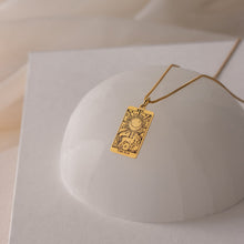 Tarot Card Necklace - Rose Gold