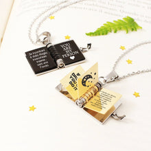 Custom Book Necklace