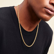 Rope chain - Gold (3mm)